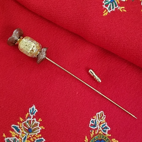 Glass Stick Pin - Picture 4 of 5